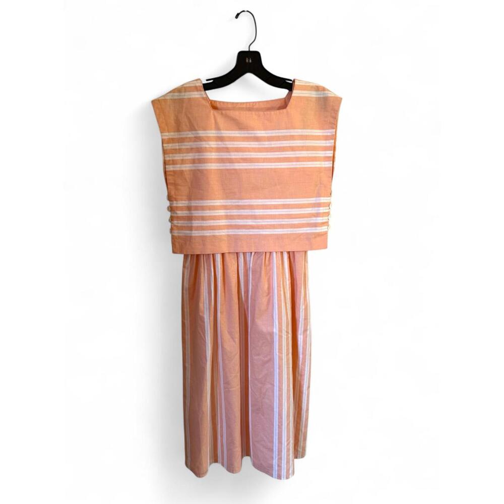 Vintage Lanz Originals Striped Sundress 2pc